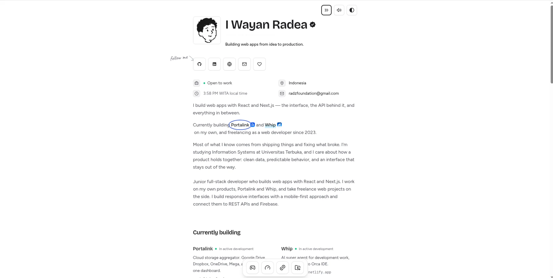 Radea — UI UX, WEB DESIGN